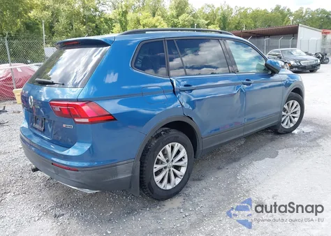 2019 Volkswagen Tiguan 2.0T S z USA, uszkodzony, nr VIN 3VV0B7AX6KM045654